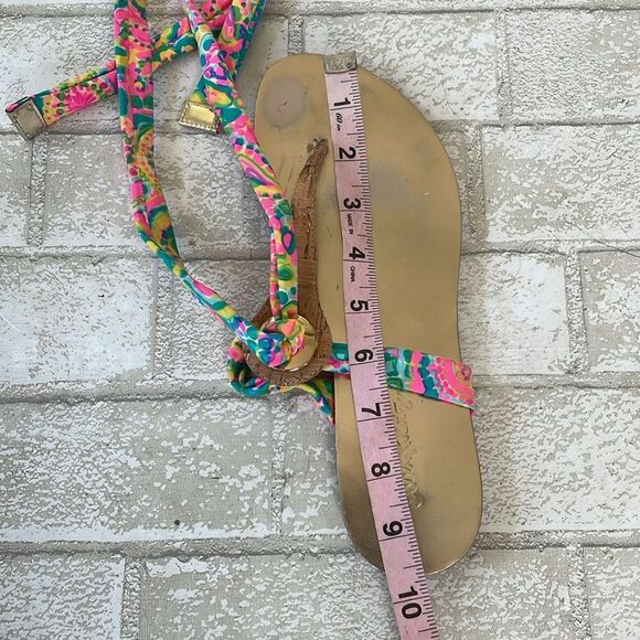 Lilly Pulitzer harbor wrap sandals - Picture 11 of 11